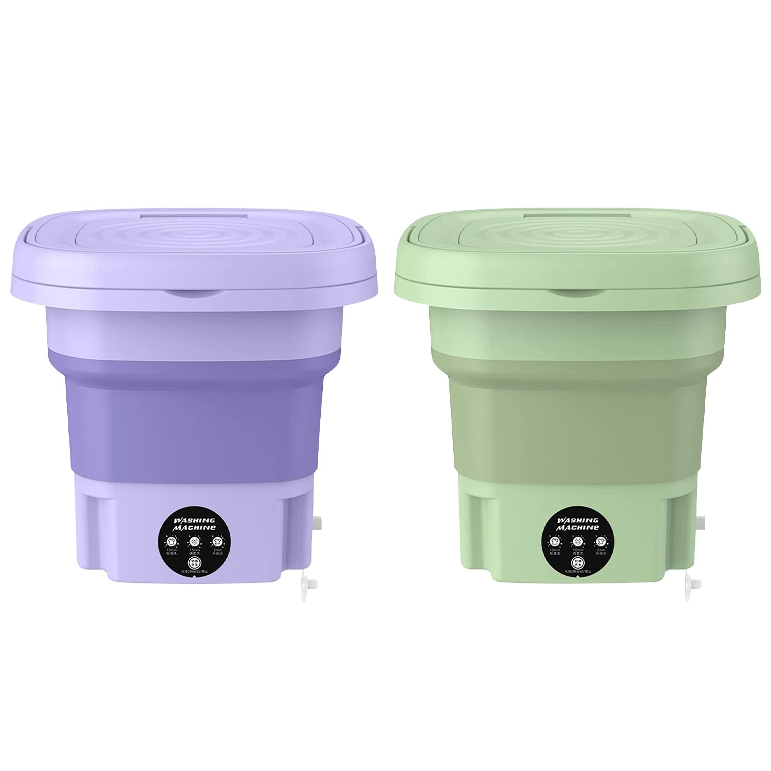 1Pc Portable Washing Machine Foldable Laundry Machine