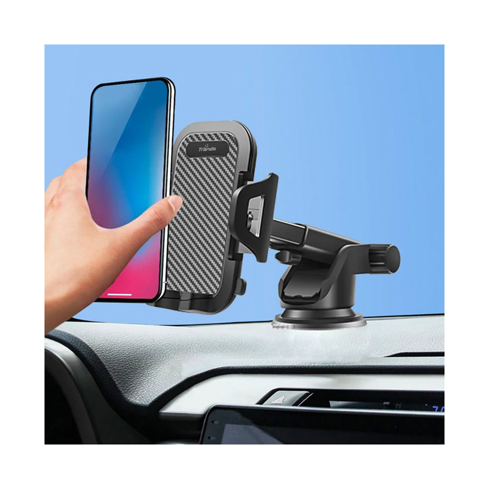 Adjustable Car Phone Holder Black