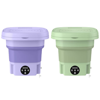 1Pc Portable Washing Machine Foldable Laundry Machine