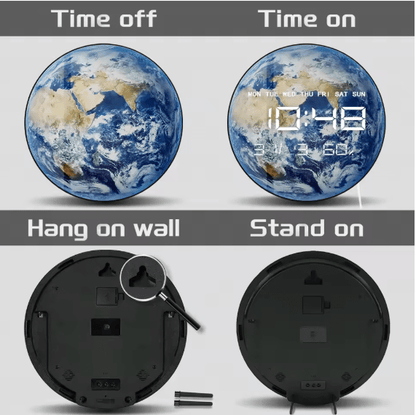 Jiugong - LED Planet Electronic Clock ©