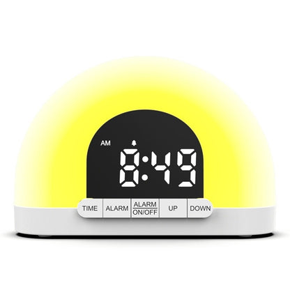 Simulated Electronic Alarm Clock Lamp